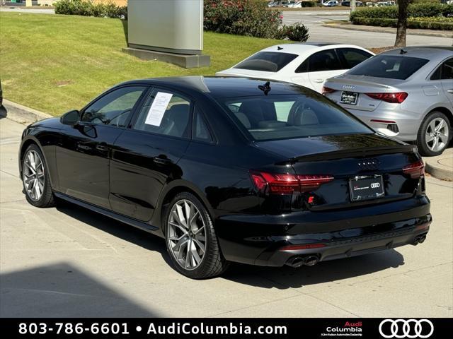 used 2024 Audi S4 car, priced at $49,998