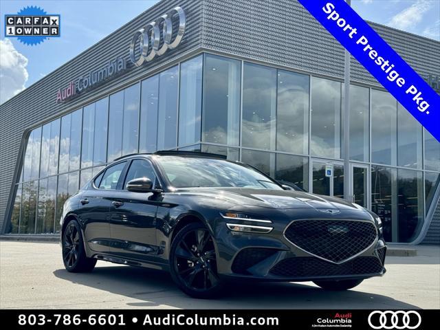 used 2023 Genesis G70 car, priced at $33,916