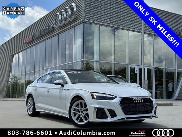 used 2024 Audi A5 Sportback car, priced at $42,296
