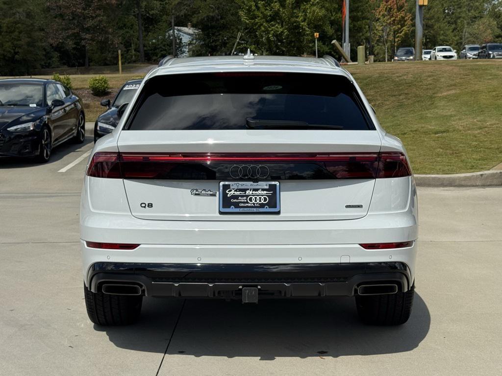 used 2025 Audi Q8 car, priced at $70,550