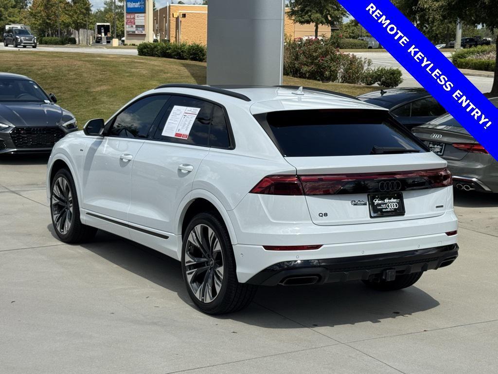 used 2025 Audi Q8 car, priced at $70,550