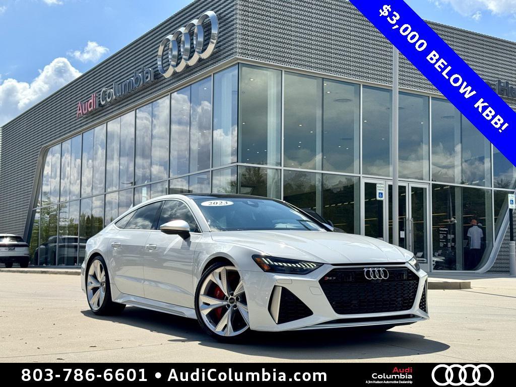 used 2023 Audi RS 7 car, priced at $99,995