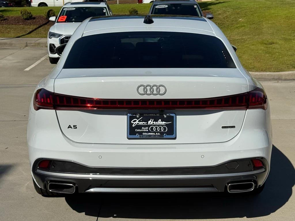 new 2025 Audi A5 car, priced at $52,937