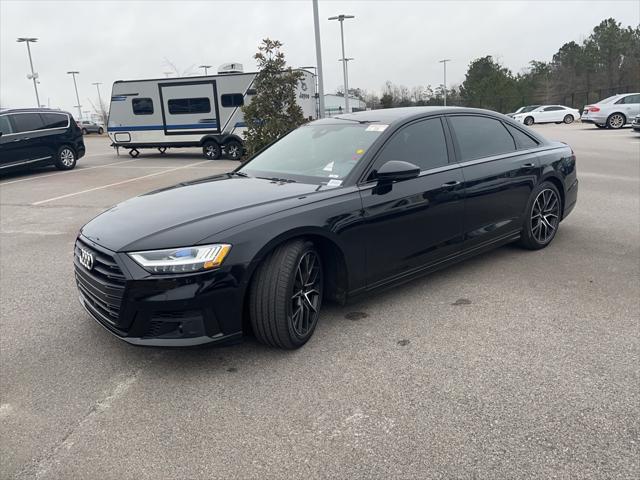 used 2020 Audi A8 car, priced at $49,995