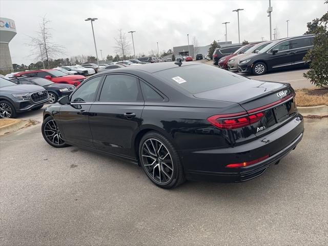 used 2020 Audi A8 car, priced at $49,995