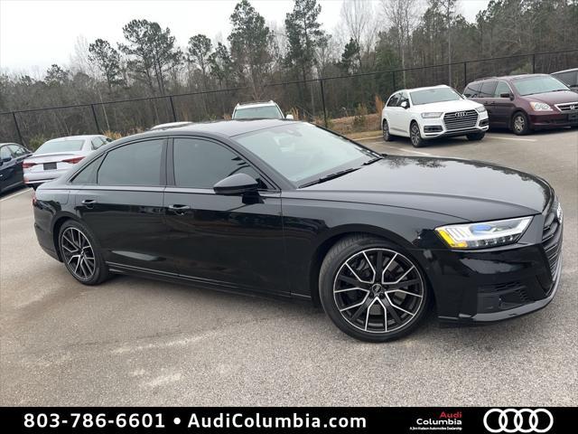 used 2020 Audi A8 car, priced at $49,995