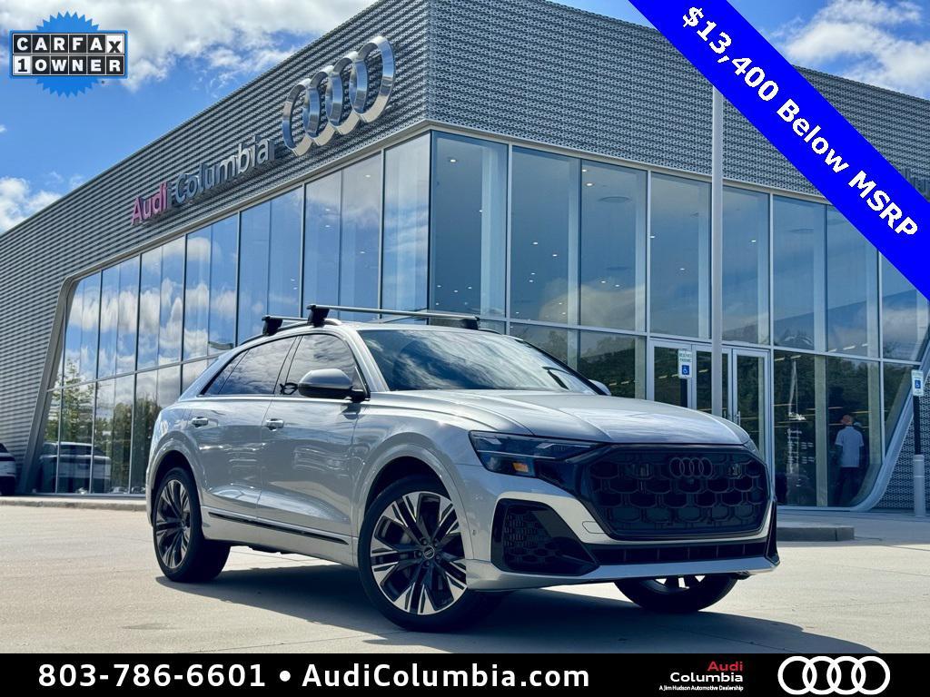 used 2025 Audi Q8 car, priced at $72,998