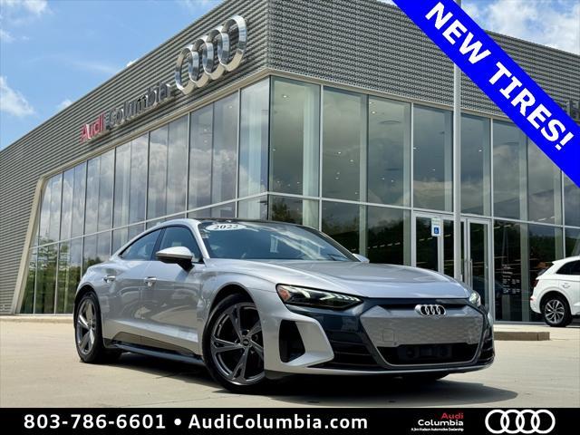 used 2022 Audi e-tron GT car, priced at $53,550