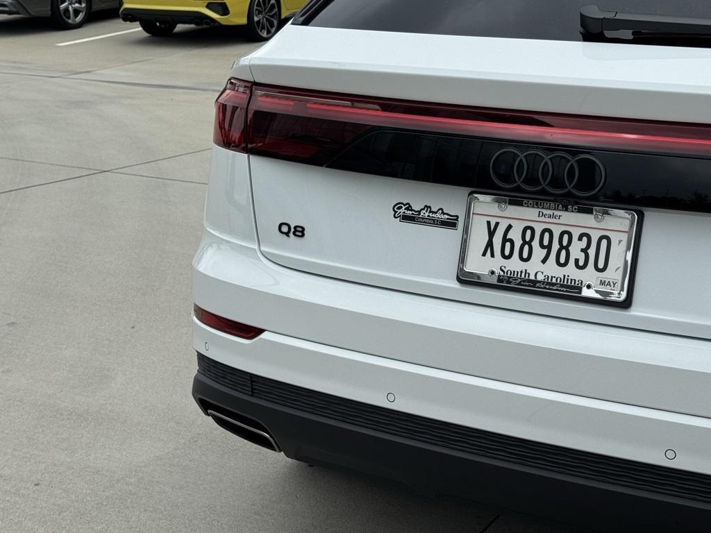 used 2024 Audi Q8 car, priced at $66,299