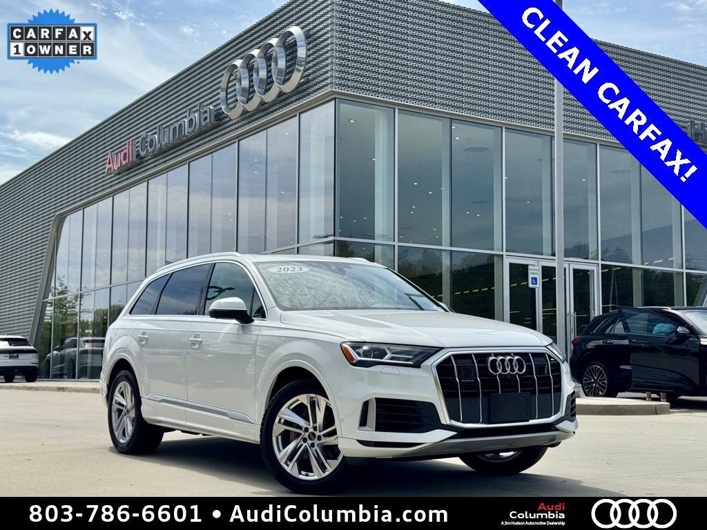 used 2023 Audi Q7 car, priced at $40,887