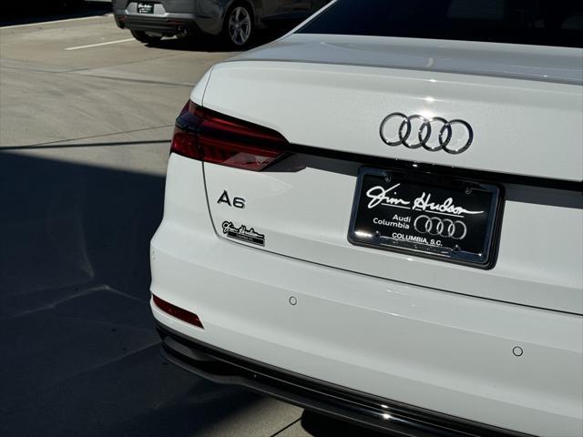 new 2025 Audi A6 car, priced at $63,015