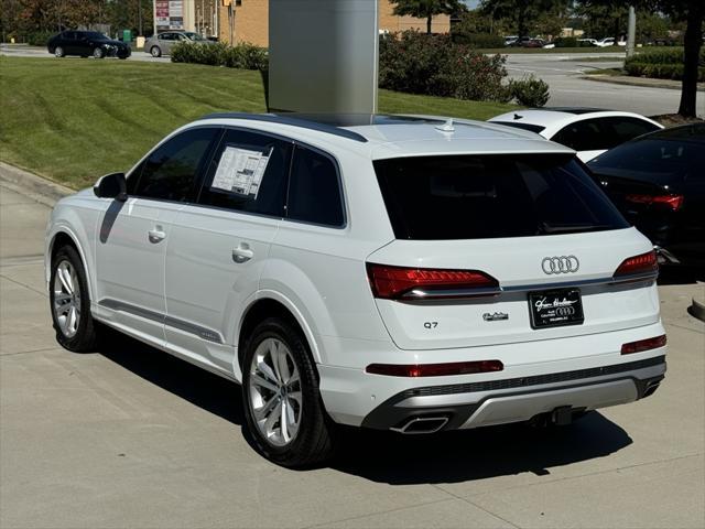 new 2025 Audi Q7 car, priced at $71,655