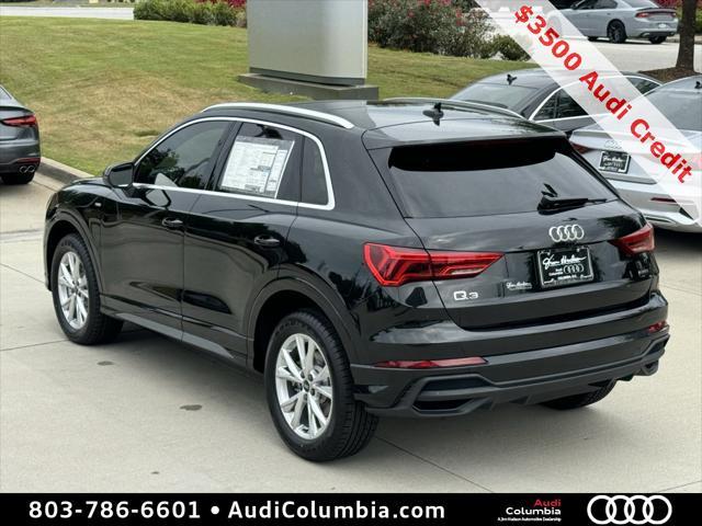 new 2024 Audi Q3 car, priced at $43,840