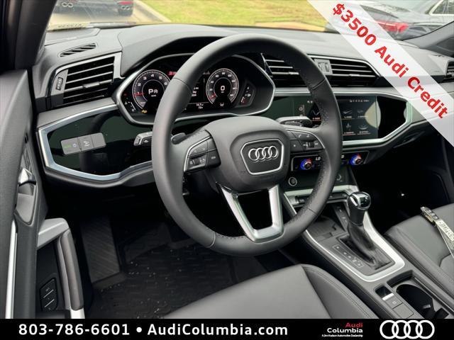 new 2024 Audi Q3 car, priced at $43,840