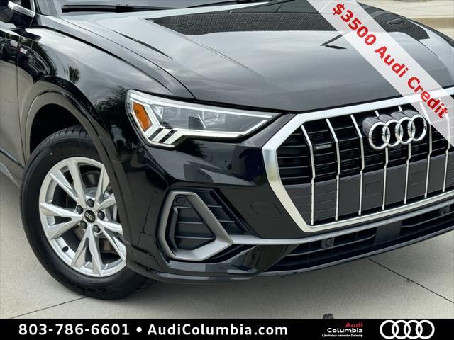 new 2024 Audi Q3 car, priced at $43,840