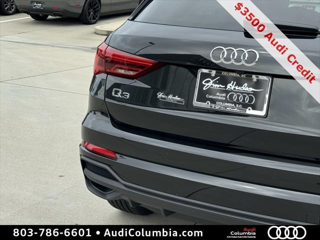 new 2024 Audi Q3 car, priced at $43,840