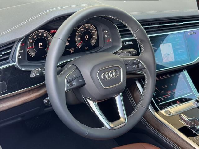 new 2025 Audi Q8 car, priced at $82,820