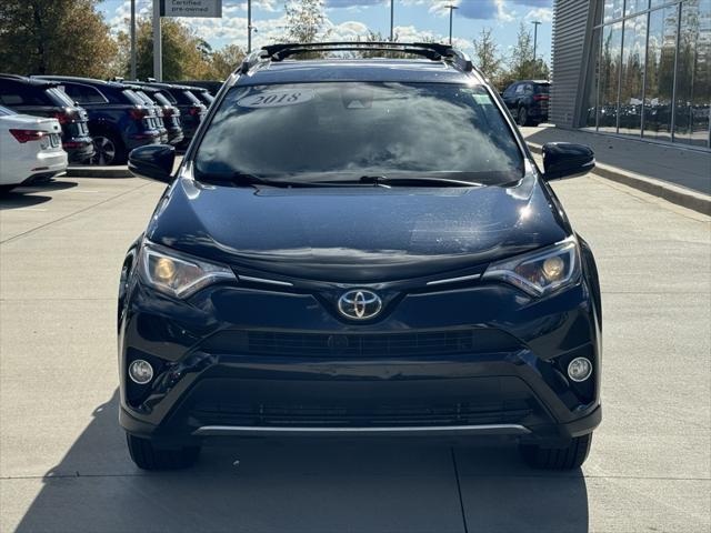 used 2018 Toyota RAV4 car, priced at $18,500