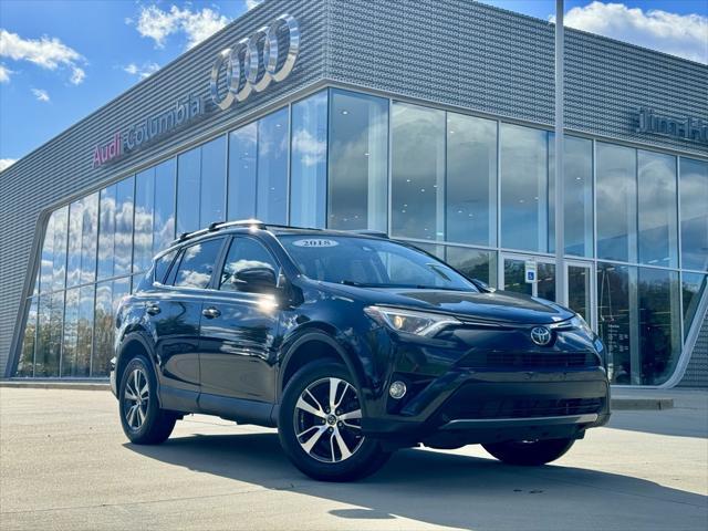 used 2018 Toyota RAV4 car, priced at $18,500