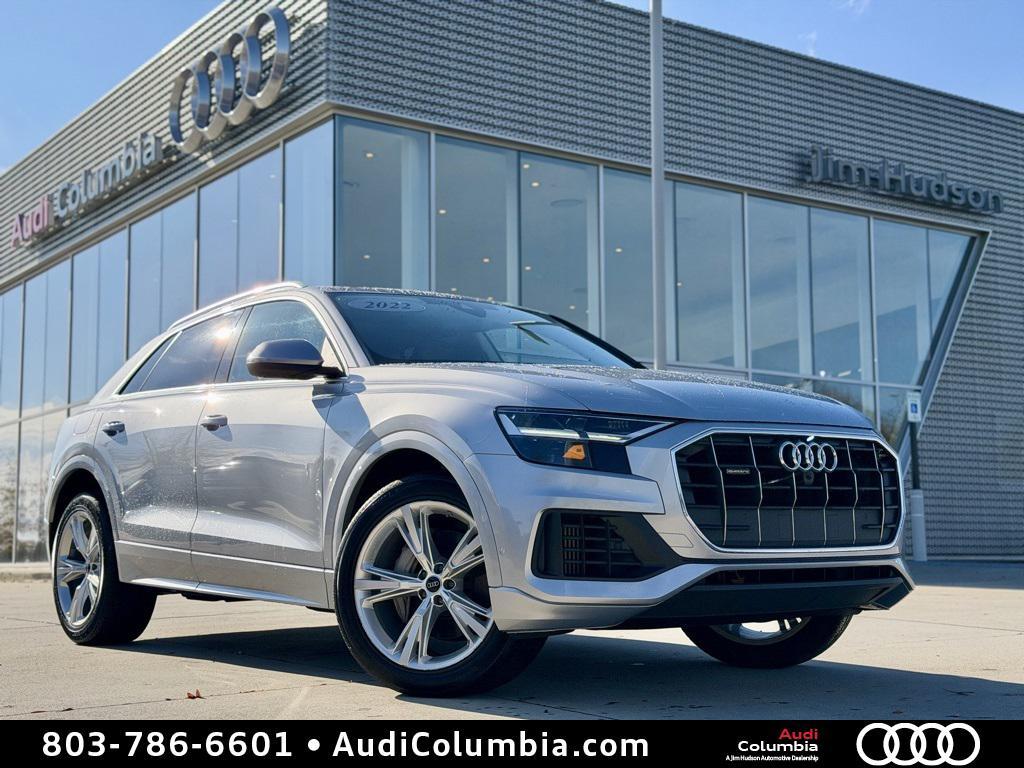 used 2022 Audi Q8 car, priced at $41,995