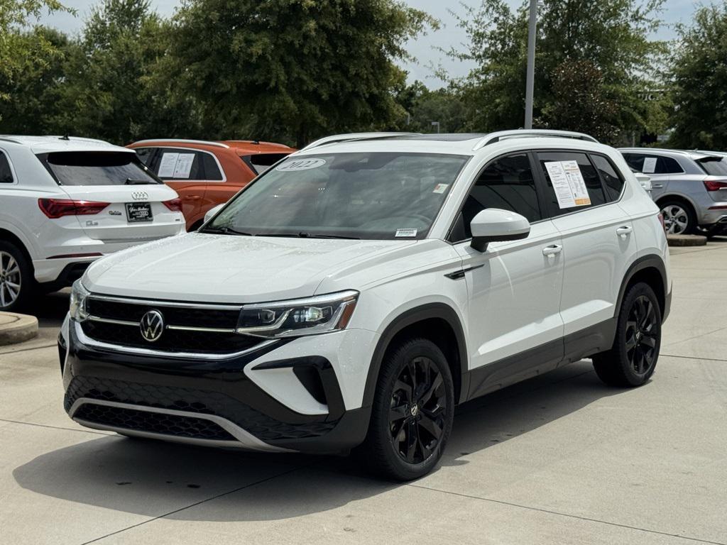 used 2022 Volkswagen Taos car, priced at $19,995