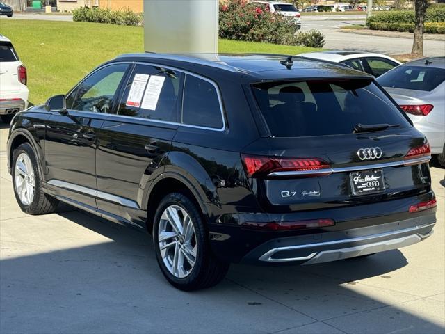 used 2024 Audi Q7 car, priced at $59,995