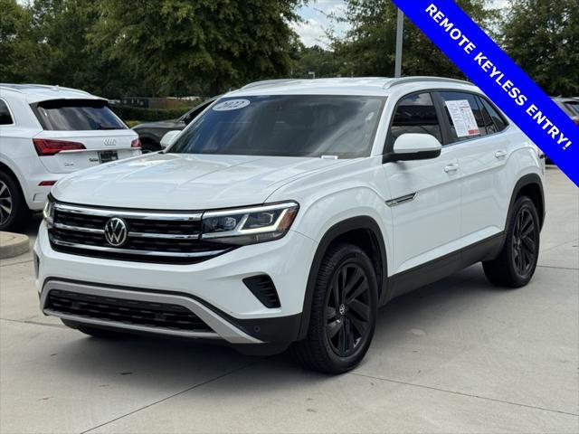 used 2022 Volkswagen Atlas Cross Sport car, priced at $24,288