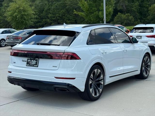 new 2025 Audi Q8 car, priced at $82,910