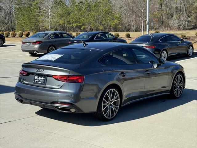 new 2025 Audi A5 Sportback car, priced at $59,225