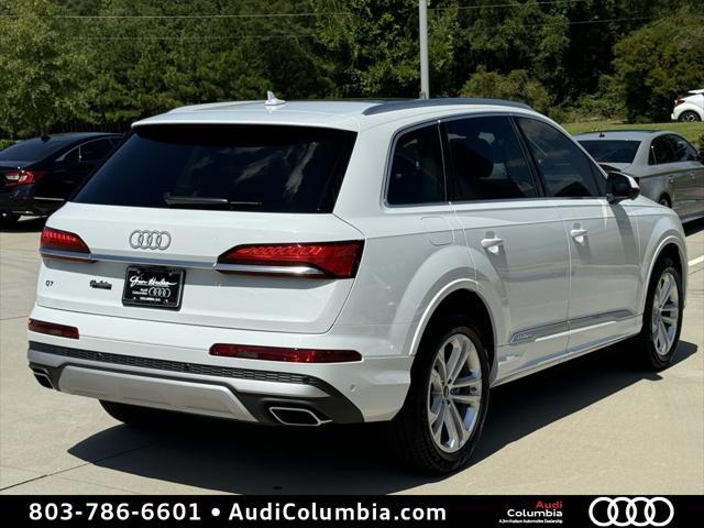 new 2025 Audi Q7 car, priced at $60,325