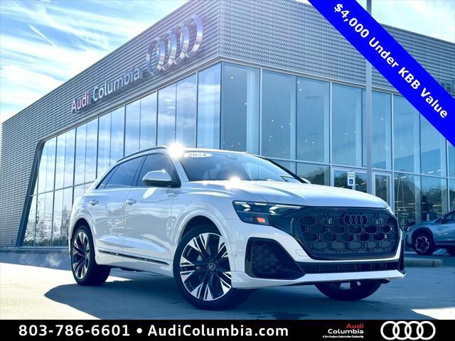 used 2024 Audi Q8 car, priced at $72,310