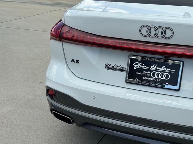 new 2025 Audi A5 car, priced at $57,575