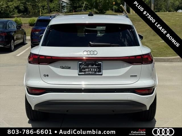 new 2025 Audi Q6 e-tron car, priced at $60,909