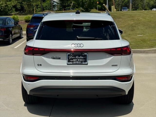 new 2025 Audi Q6 e-tron car, priced at $72,210