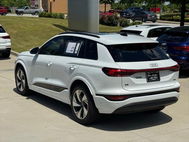new 2025 Audi Q6 e-tron car, priced at $72,210