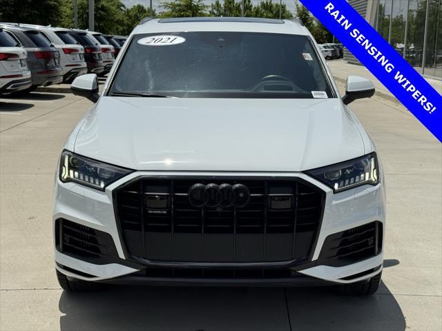 used 2021 Audi Q7 car, priced at $39,550