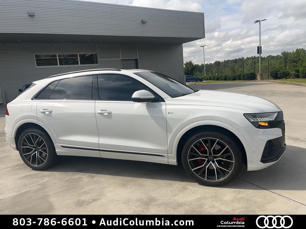 used 2021 Audi Q8 car, priced at $45,995