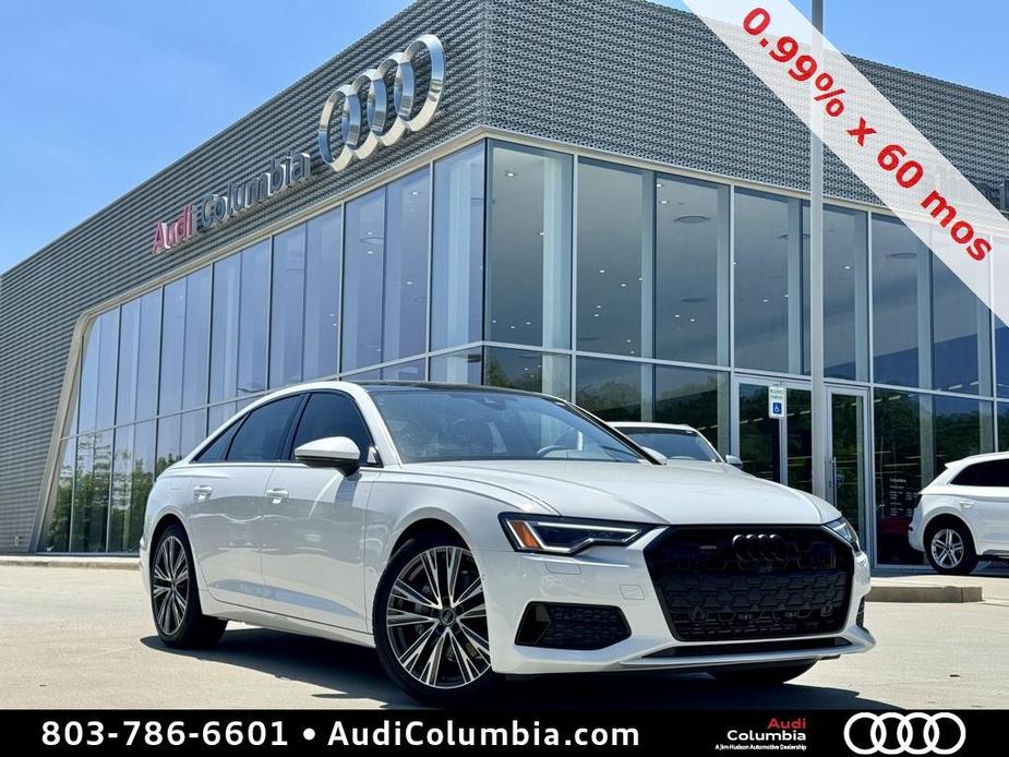 new 2024 Audi A6 car, priced at $56,175