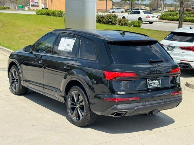 new 2025 Audi Q7 car, priced at $76,250
