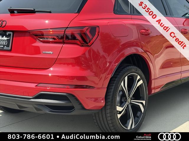 new 2024 Audi Q3 car, priced at $44,425