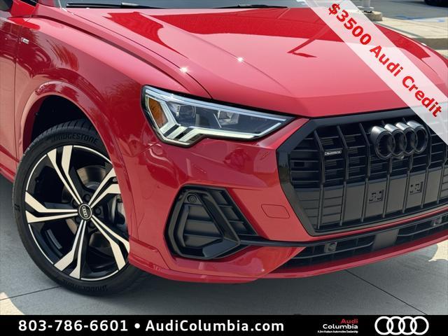 new 2024 Audi Q3 car, priced at $44,425