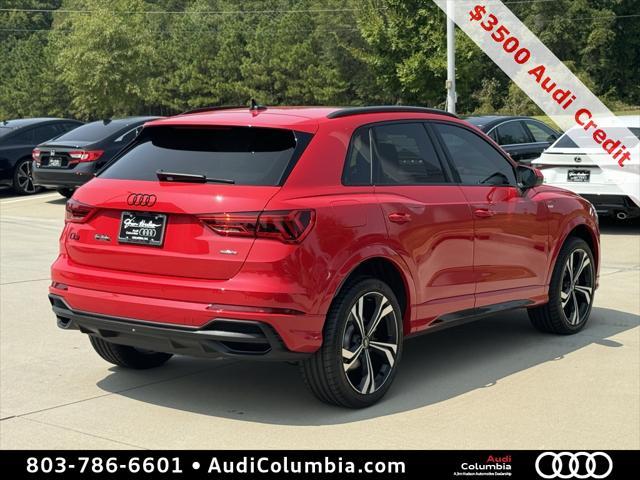 new 2024 Audi Q3 car, priced at $44,425