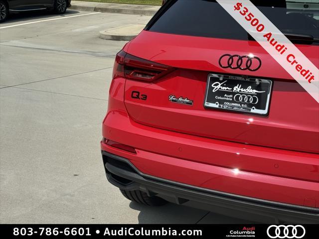 new 2024 Audi Q3 car, priced at $44,425