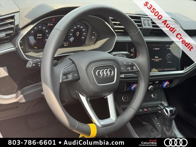 new 2024 Audi Q3 car, priced at $44,425