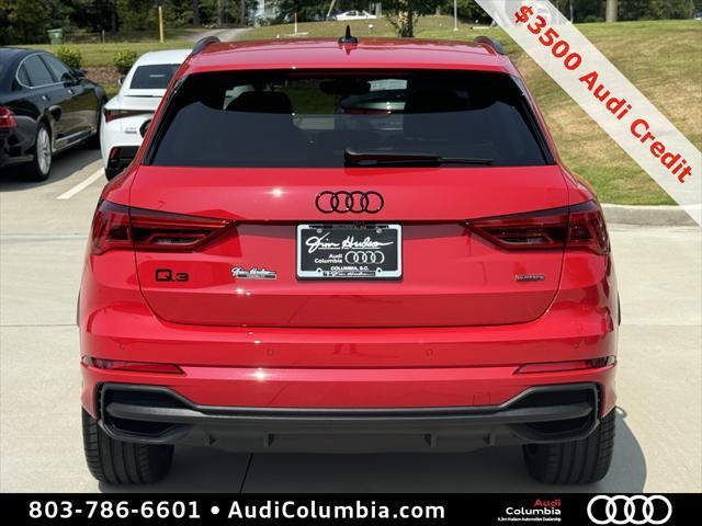 new 2024 Audi Q3 car, priced at $44,425