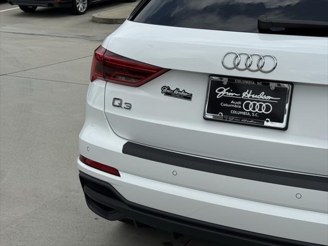 used 2024 Audi Q3 car, priced at $33,995