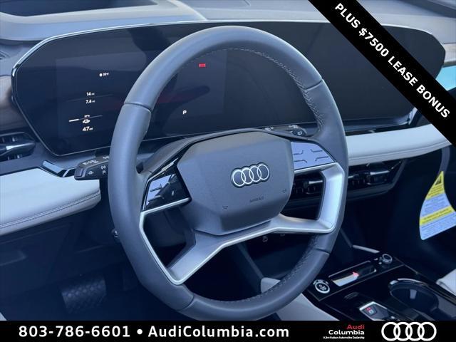 new 2025 Audi Q6 e-tron car, priced at $60,675