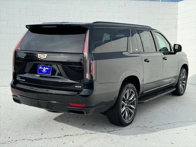 used 2023 Cadillac Escalade ESV car, priced at $81,993