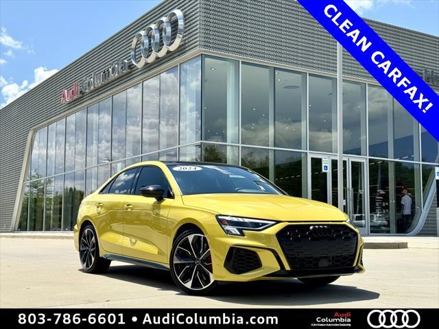 used 2024 Audi S3 car, priced at $49,995