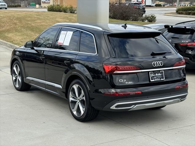 used 2023 Audi Q7 car, priced at $61,255